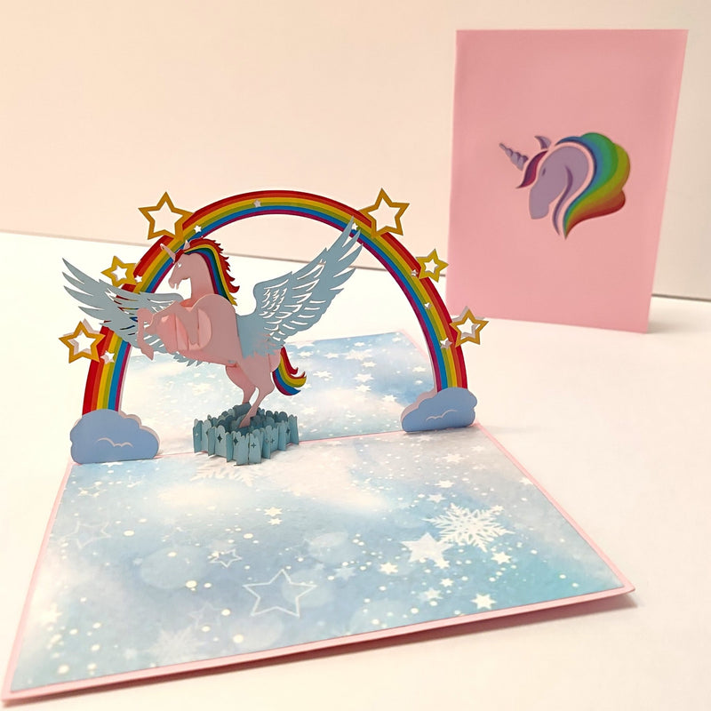 Unicorn - Pop - Up kaart - Catch Utrecht