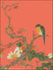 Album of birds and flowers (rood), Hu Feitao, Chester Beatty - Catch Utrecht