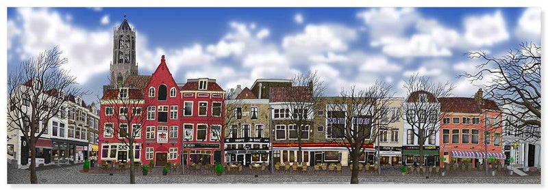 de Neude, Utrecht (4 versies) - Catch Utrecht